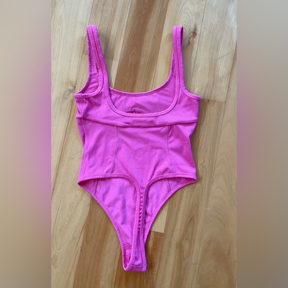 For Love 💗 & Lemons Pink Bodysuit - Picture 2 of 4